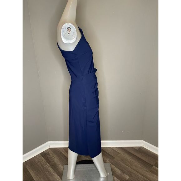 NWT Chiara Boni La Petite Robe Alteriah One-Shoulder Cocktail Dress Size 6 $795 - Picture 7 of 10